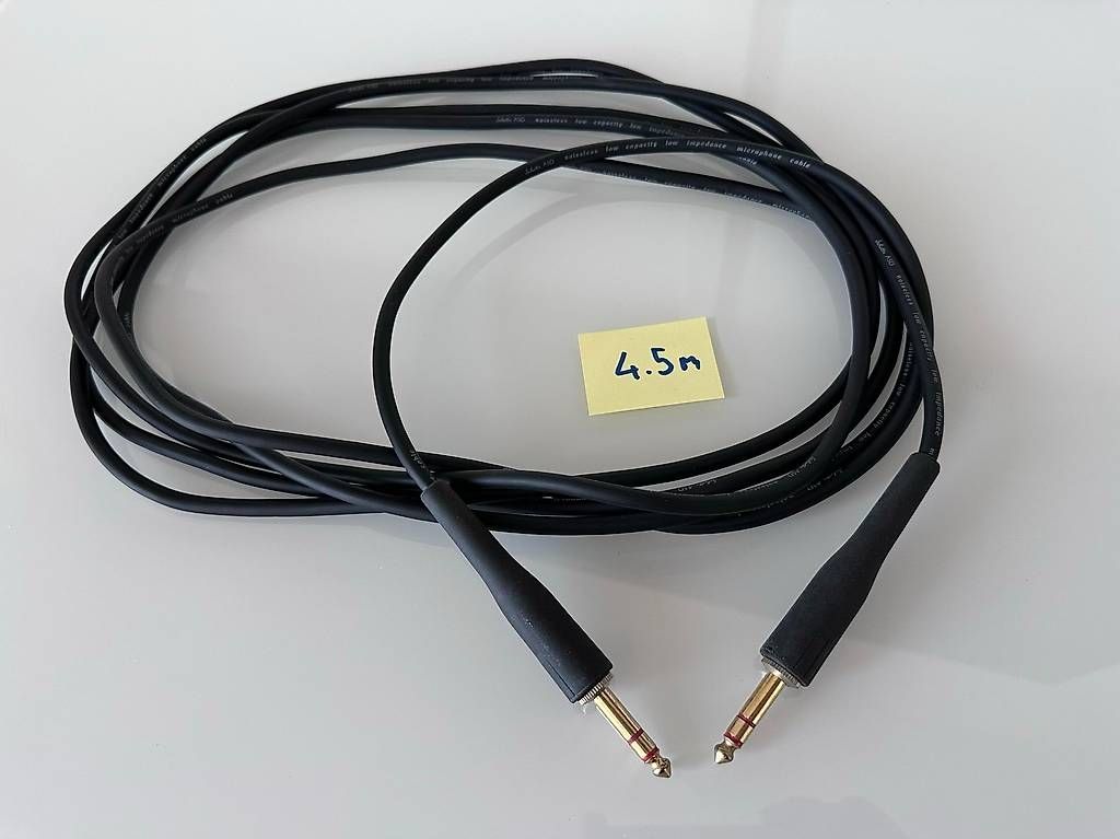 Cavi: Câble jack 6.35 mm  jack 6.35 mm – Usato da Genève venduto da jpcardinaux