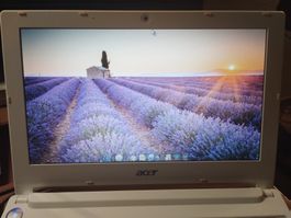 Kleines, hübsches Netbook, Acer Aspire One Happy