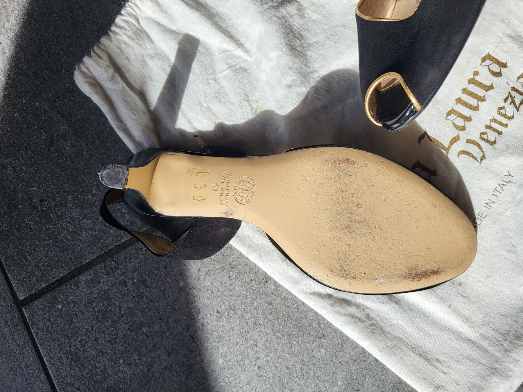 Damenschuhe: Schwarzer Pump Gr.40 – Gebraucht aus Matt von Pippilotta05 2