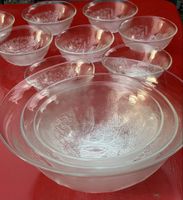 Glas Schalen Set Baum Motiv 16 teilig