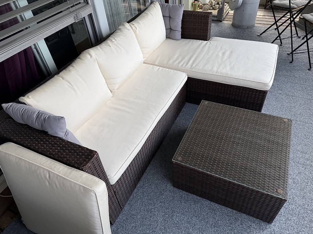 Sofas: Garten-Lounge / Wickerlounge – Gebraucht aus Langnau i.E. von Rbigi 1