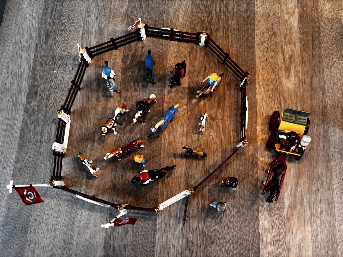 Playmobil Giocattoli: Lot de Playmobil Équitation  – Usato da Pully venduto da Fictikalli 2
