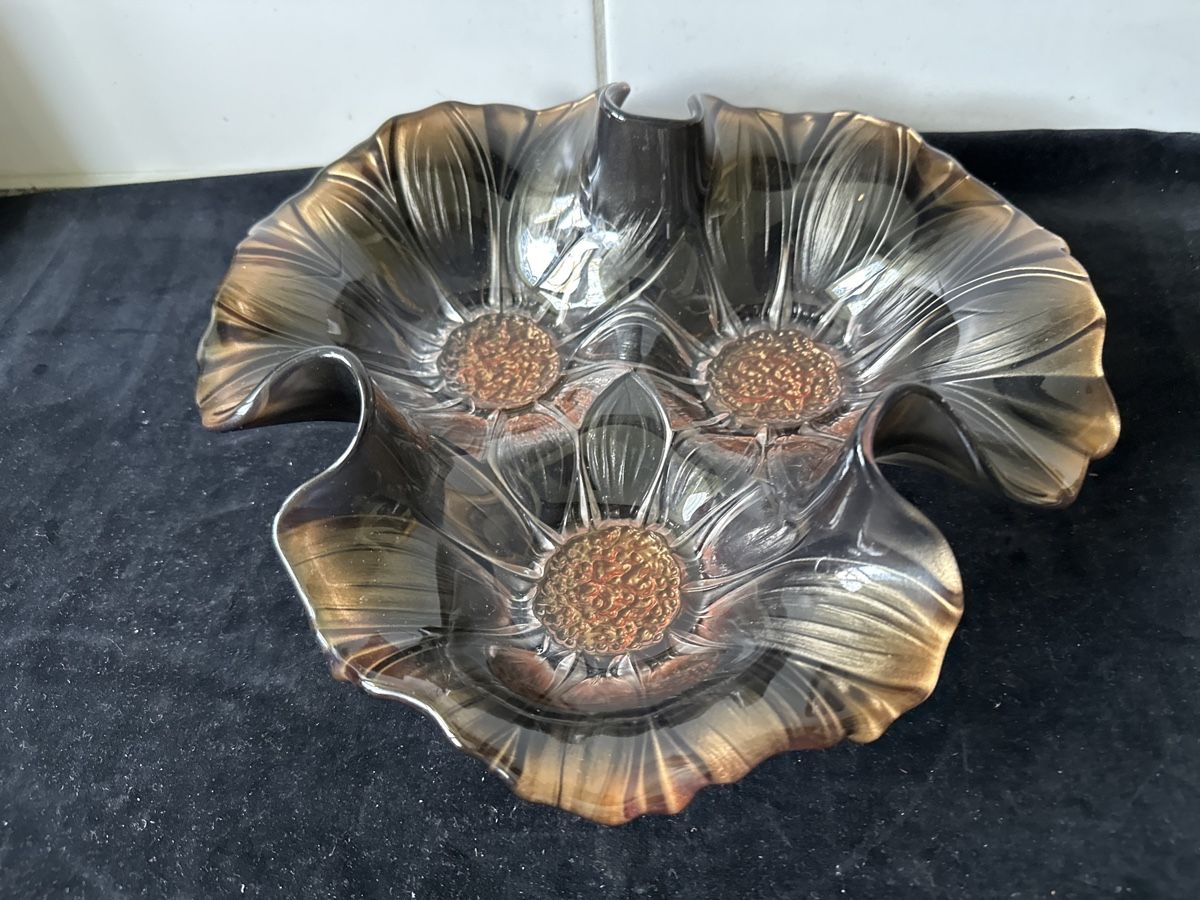 Walther Glas Coupes: Fruchtschale: Pressglas von Walther – D'occasion à Zürich par Chaeffeler 2