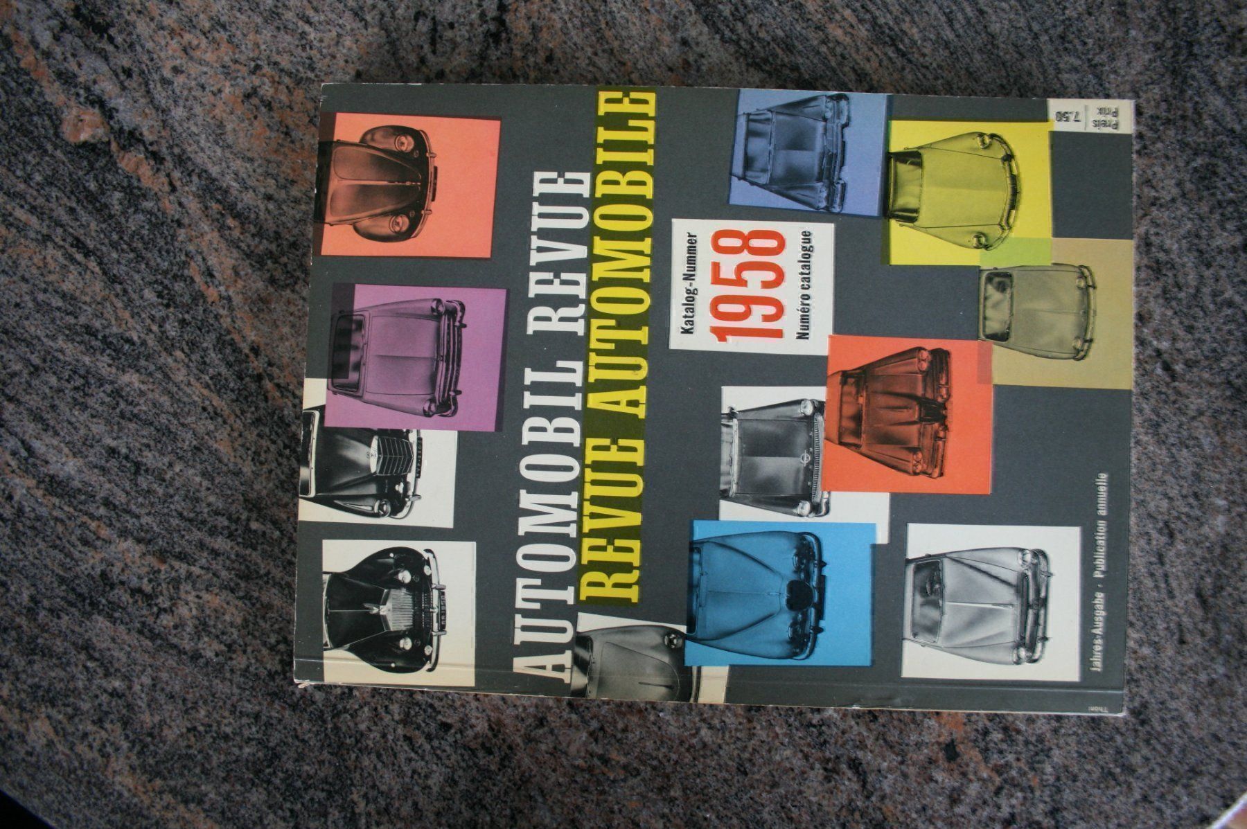 Zeitschriften & Magazine: AUTOMOBIL REVUE KATALOG 1958 – Gebraucht aus Wilen b. Wil von Rasti2