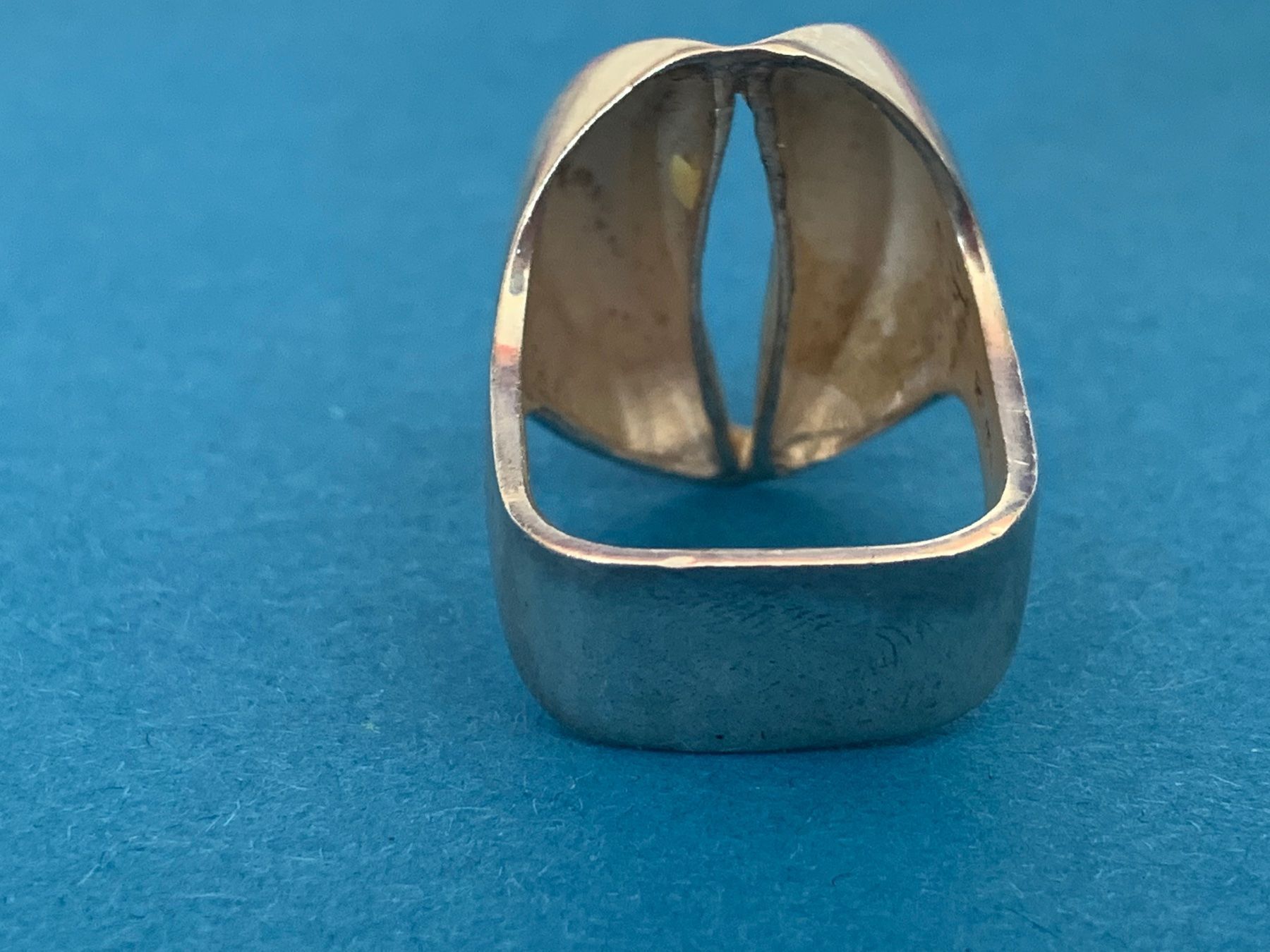 Ringe: Silberring open flower abstrakt (55) – Gebraucht aus Laufen von belleskulptur 3