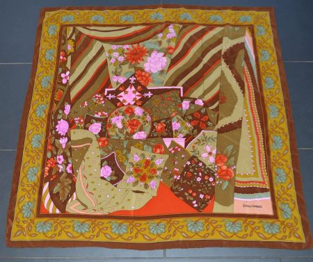 Schal / Châle Emilio Carducci  85 x 85cm