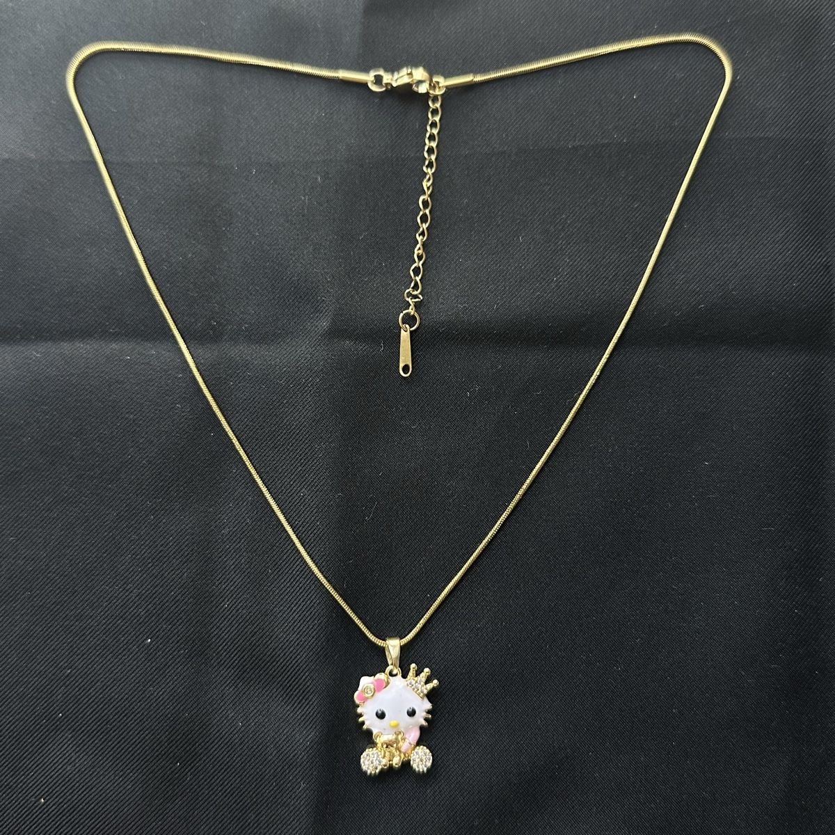 Catenine: 18KGP Hello Kitty Halskette – Nuovo (secondo la descrizione) da Givisiez venduto da dor_xb9k 1