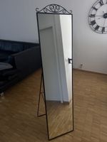 KARMSUND Standspiegel, schwarz, 40x167 cm