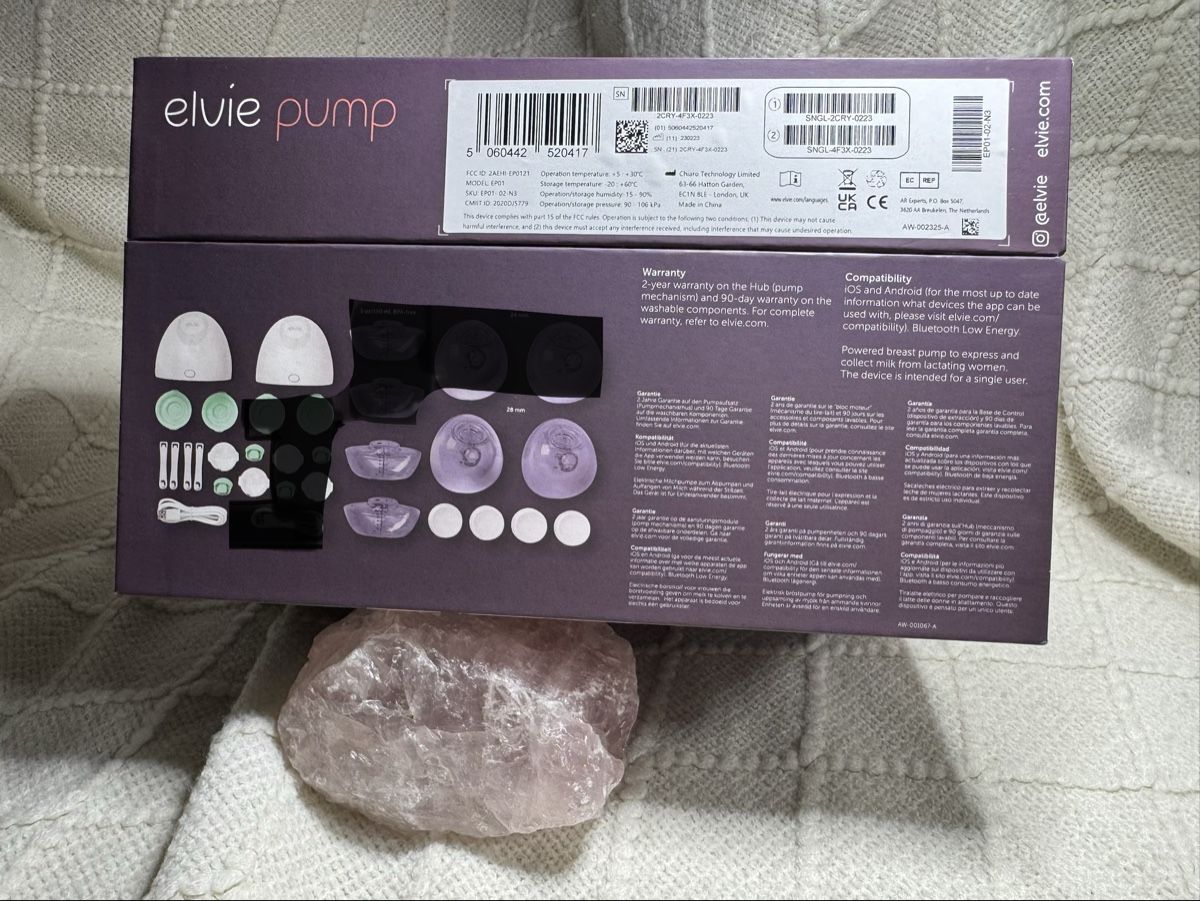 Elvie Accessori per l’allattamento: Elvie Milchpumpe doppelt – Usato da Eschlikon TG venduto da little.dove 4