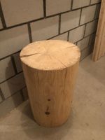 Rundholz Hocker Deko