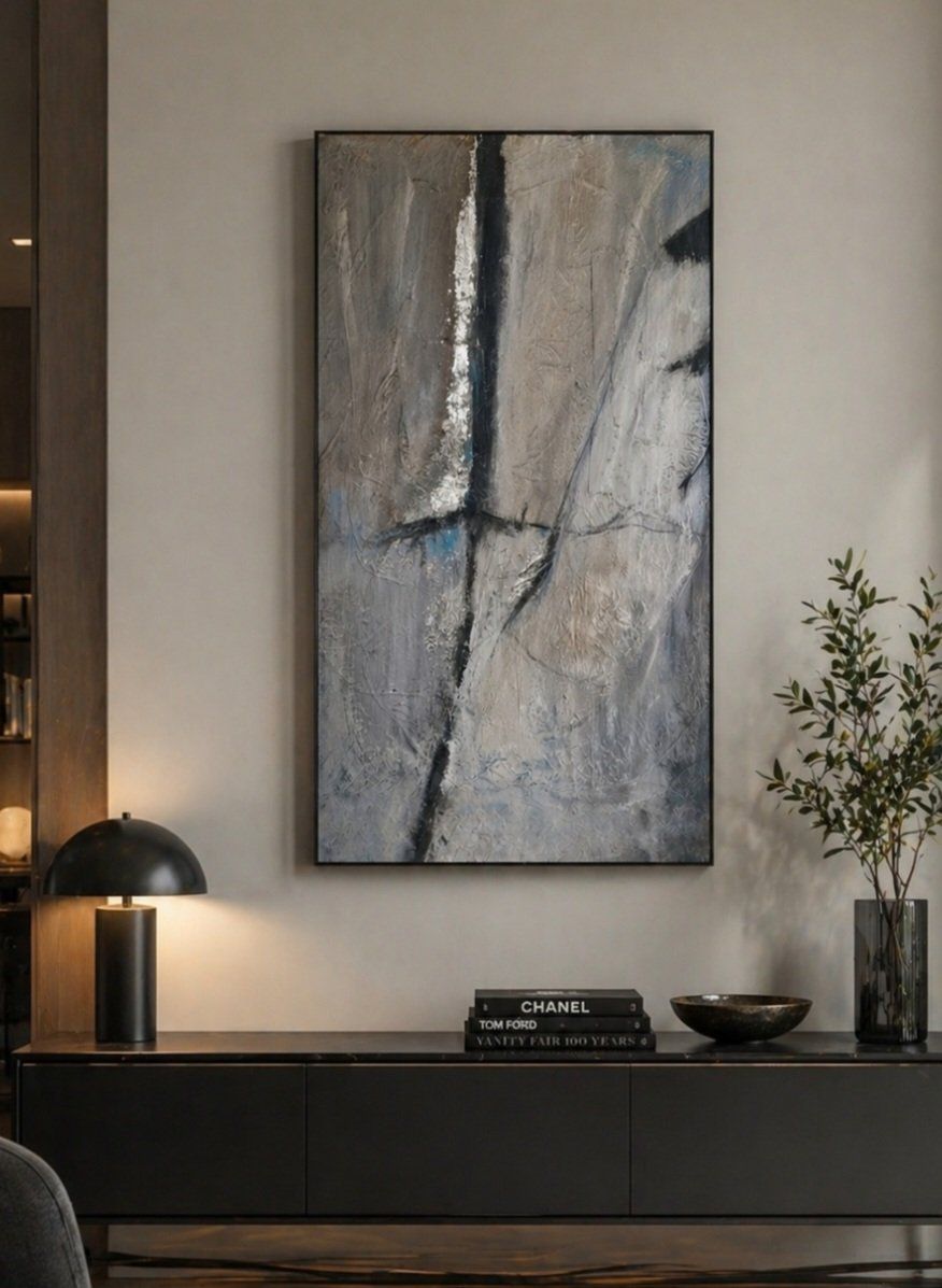 Tableaux: Acrylbild Gemälde abstrakt – D'occasion à Frick par Geheim007