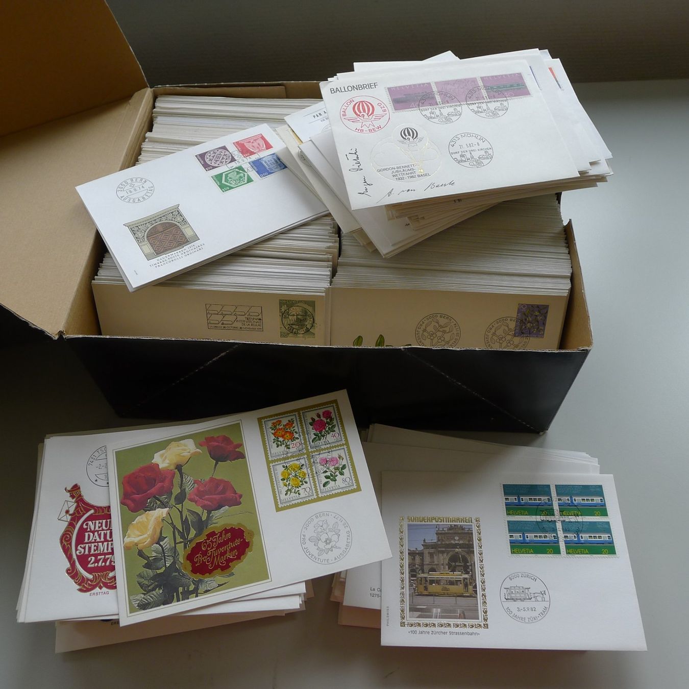 Tutti i francobolli: 1960-2000, über 800 Briefe, illustriert, Sonderstempel... – Usato da Sursee venduto da Luzernerraute