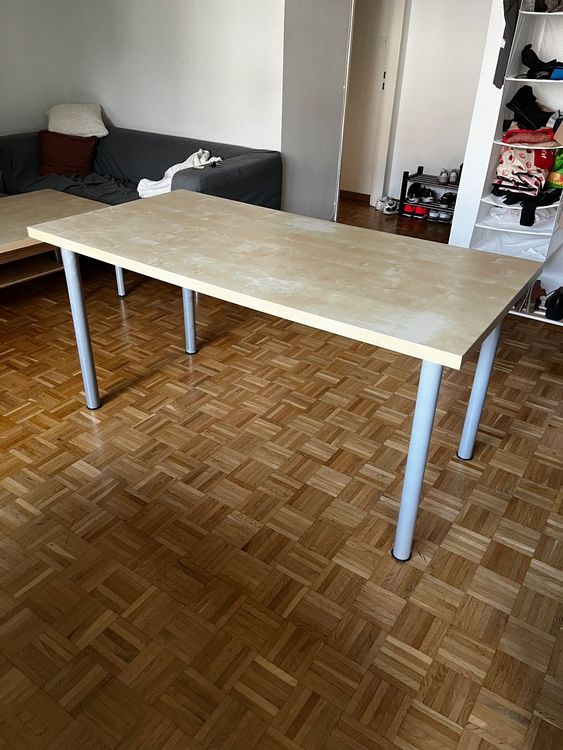 IKEA Wooden Table (VIKA AMON) | Kaufen auf Ricardo