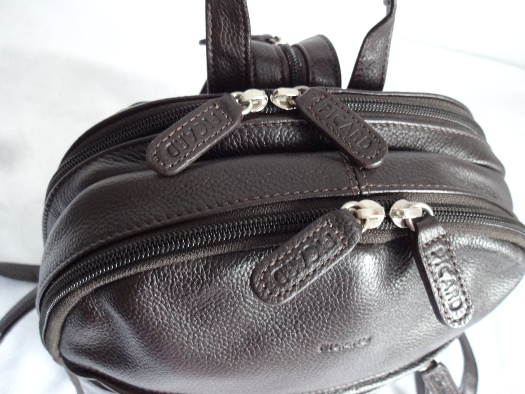 Picard Zaini: " PICARD "  LEDER Rucksack – Usato da Frauenfeld venduto da Riaa 1