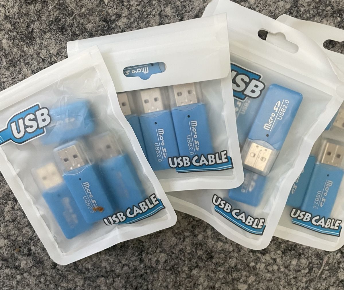 Laufwerke & Adapter: USB  Micro SD  Adapter Neu 4 Pack a 4 St. – Neu und originalverpackt aus Au ZH von Jaggy4 1