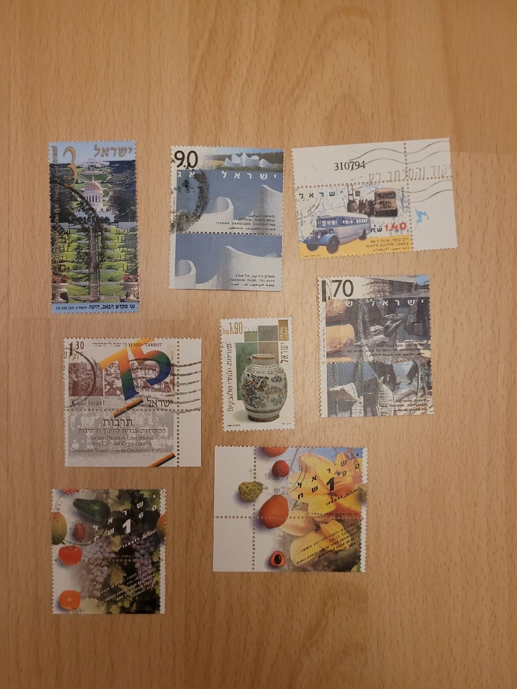 Tutti i francobolli: Briefmarken Israel – Usato da Inwil venduto da Flower2325