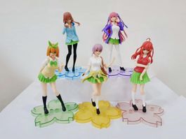 18cm The Quintessential Quintuplets Figure Nakano Miku 5stk