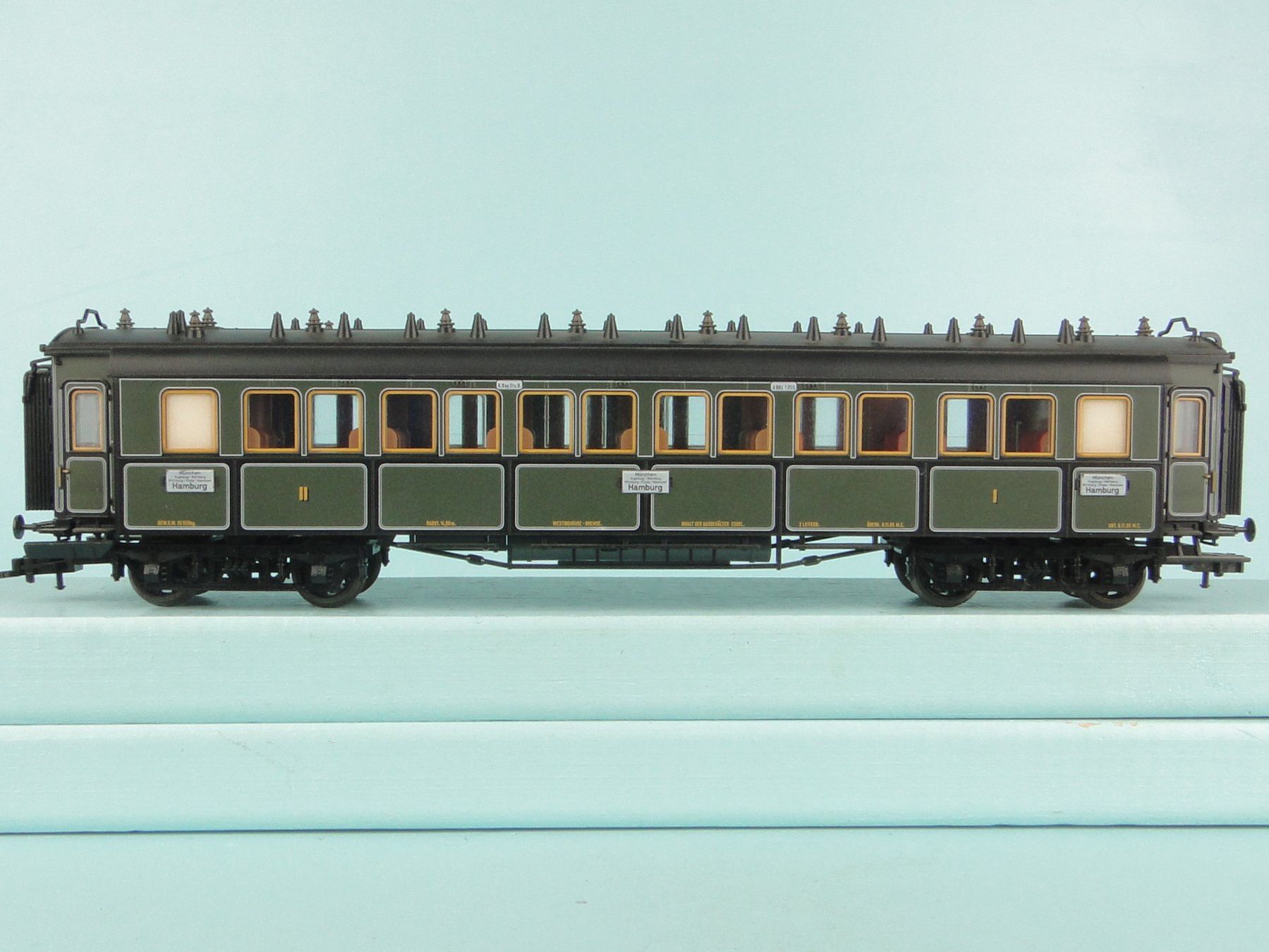 Trix Modellini di ferrovie: TRIX 43362 Schnellzugwagen 1/2 Klasse – Usato da Bülach venduto da cann11 3