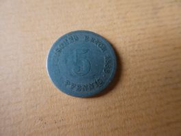 Dt. Reich 1888 E, 5 Pfennig
