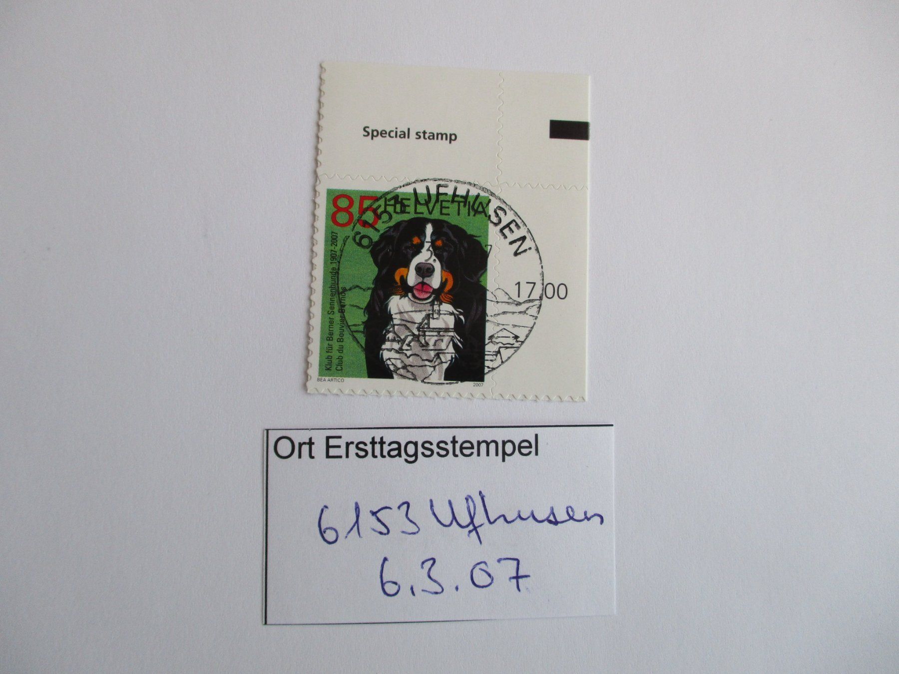 Alle Briefmarken: Voll Ort Ersttagsstempel 6153 Ufhusen – Gebraucht aus Langnau b. Reiden von Aktuell88
