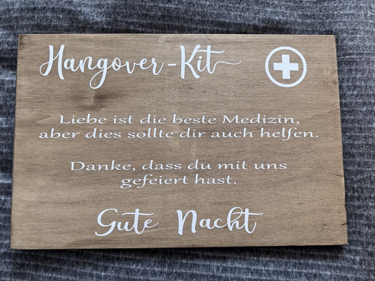 Tutte le decorazioni: Holzschilder beschriftet – Nuovo (secondo la descrizione) da Waldenburg venduto da Buddi82