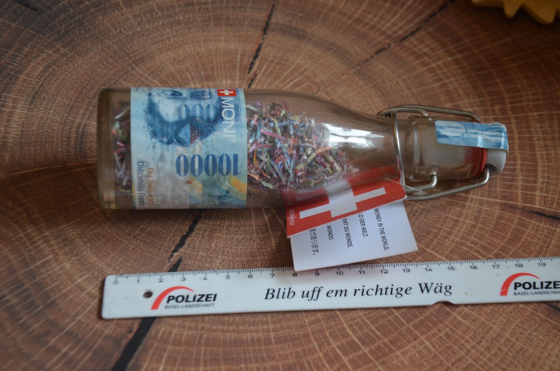 Toutes les décorations: DEKO FLASCHE MONEY – D'occasion à Chiasso par Dolly015 1