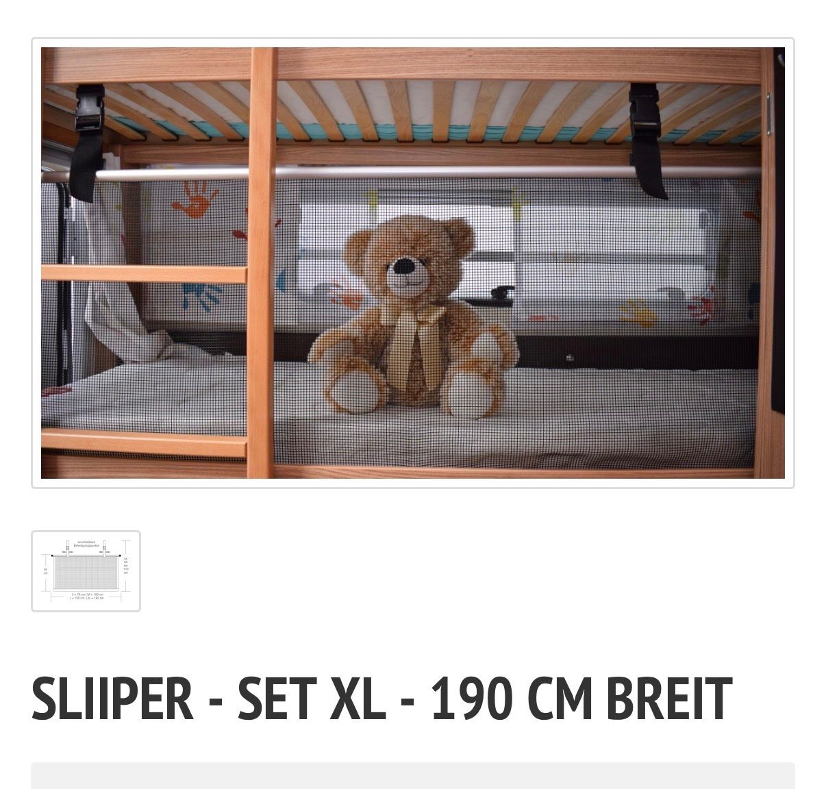 Box & Barriere di sicurezza: Sliiper XL Rausfallschutz – Usato da Hornussen venduto da VogelN