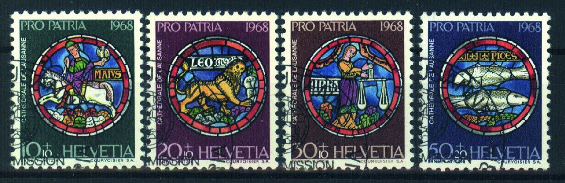 Tutti i francobolli: Pro Patria, 1968, ET, gummiert – Usato da Willisau venduto da Vollstempel