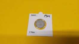 Japan 1 Yen - Seltene Münze aus dem Jahr 1964 zu verkaufen