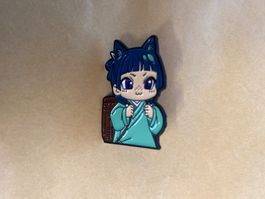 Pin's Kawaii Manga Fille aux Oreilles de Chat Neuf!