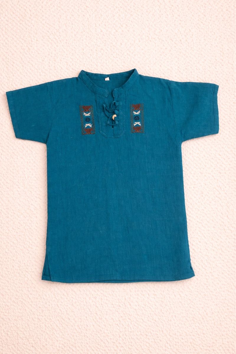 Camicie, T-shirt & Polo: CHEMISE ENFANT BLEUE – Nuovo (secondo la descrizione) da Lausanne venduto da mar_6snp 1