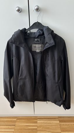 Schwarze Regenjacke Gr. S