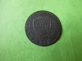 Waadt 1810, 1/2 Batzen