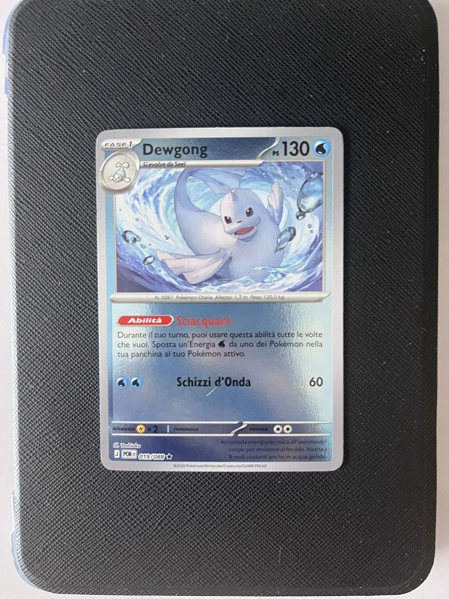 Pokémon Carte collezionabili: Dewgong Perfect Order – Usato da Massagno venduto da Pkmn93