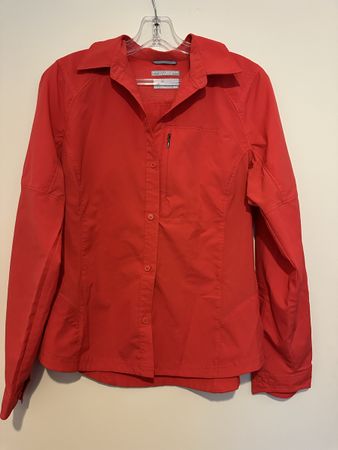 Columbia Damen Wanderbluse Gr.M, rot,