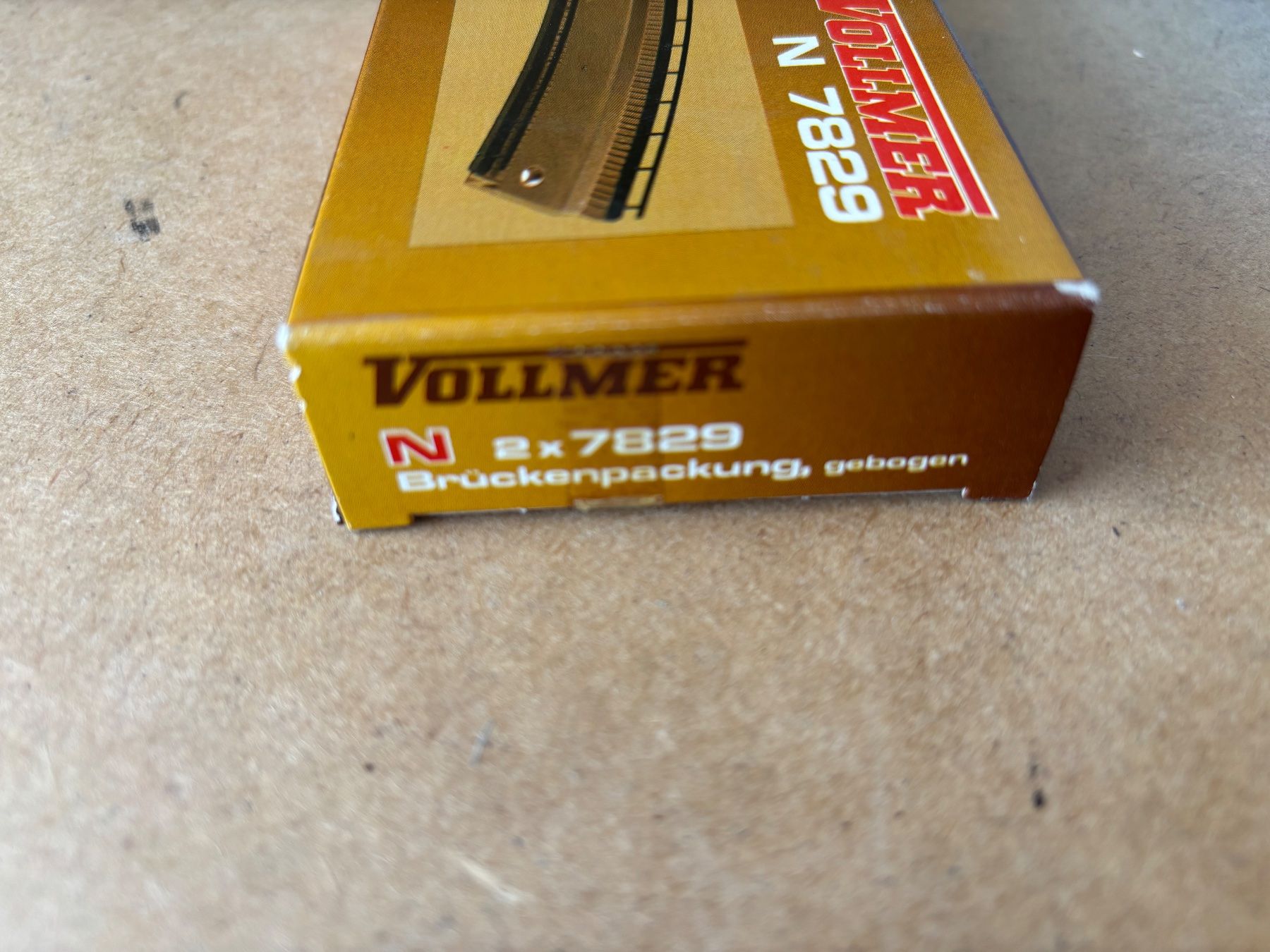 Vollmer Modelleisenbahnen: Vollmer 7829 Brückenpackung gebogen – Neu und originalverpackt aus Hauterive NE von eriamch 1