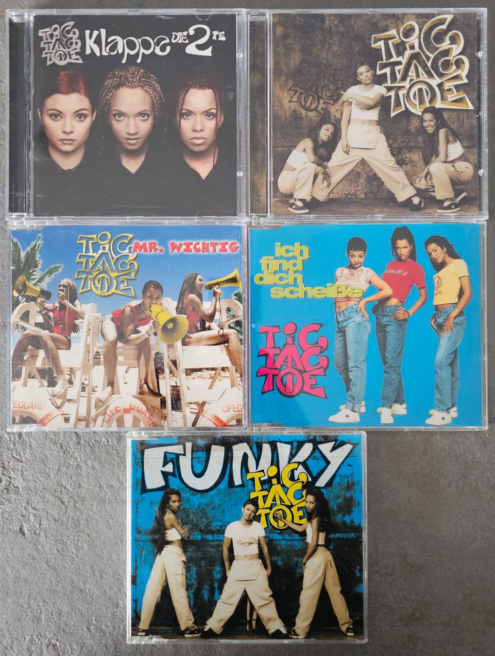 CD: Tic Tac Toe CD's – Usato da Unterkulm venduto da Chaplyn2018