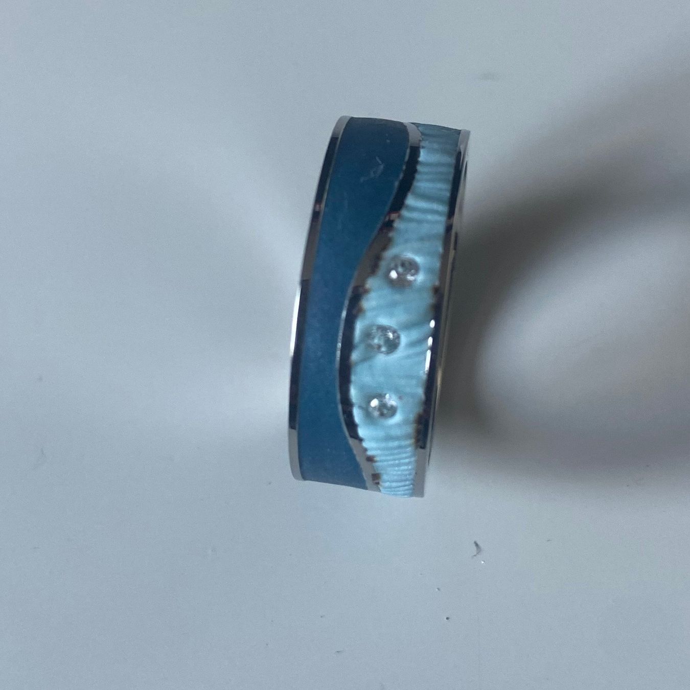 Ringe: Fingerring Edelstahl FIMO – Gebraucht aus Unterkulm von esco 1