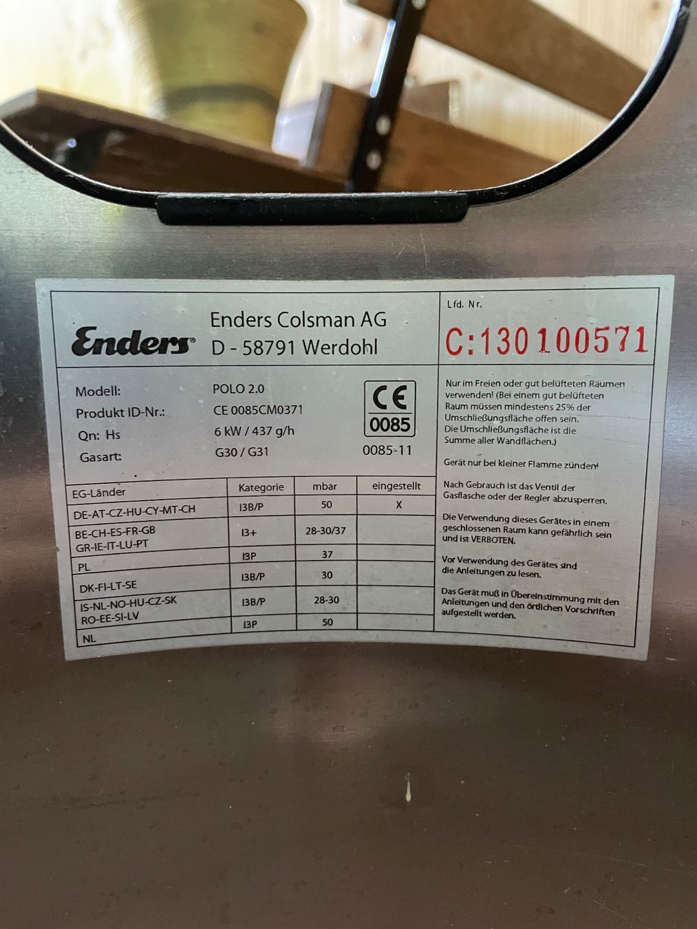 Radiatori: Heizstrahler MIT Gasflasche, Inklusive! – Usato da Hindelbank venduto da Bluey2 6