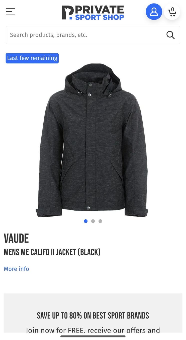Vaude Jacken: Vaude Jacke 52 L – Gebraucht aus Ebikon von brombomboli 6
