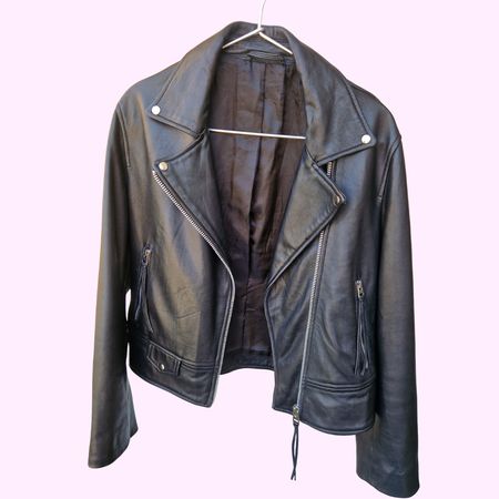 Lederjacke Damen Grösse M guter Zustand