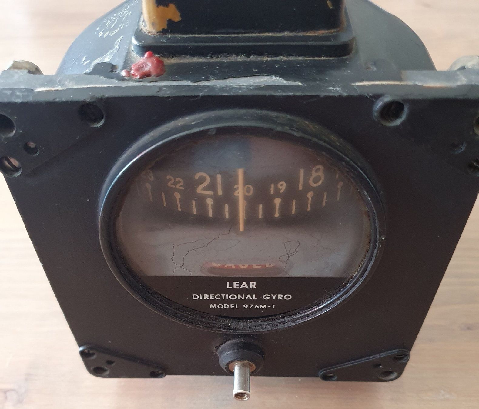Misurare: Vieil instrument d'avion, Lear directional gyro – Usato da Grand-Lancy venduto da Evelyne010 8