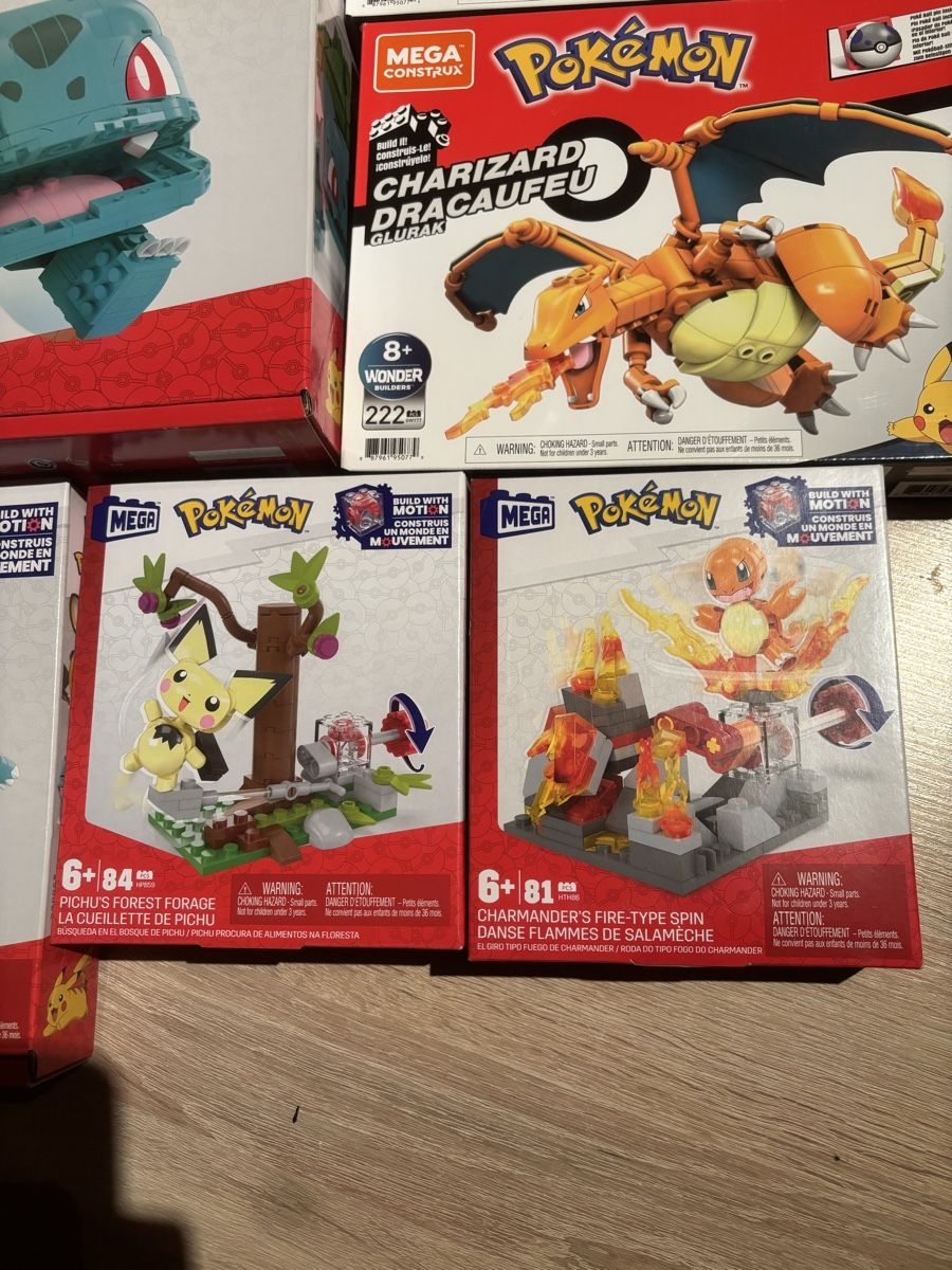 Mega Baukästen: Mega Construx Pokémon Figuren Set, Neu & OVP! – Neu und originalverpackt aus Trübbach von Mansur93 2