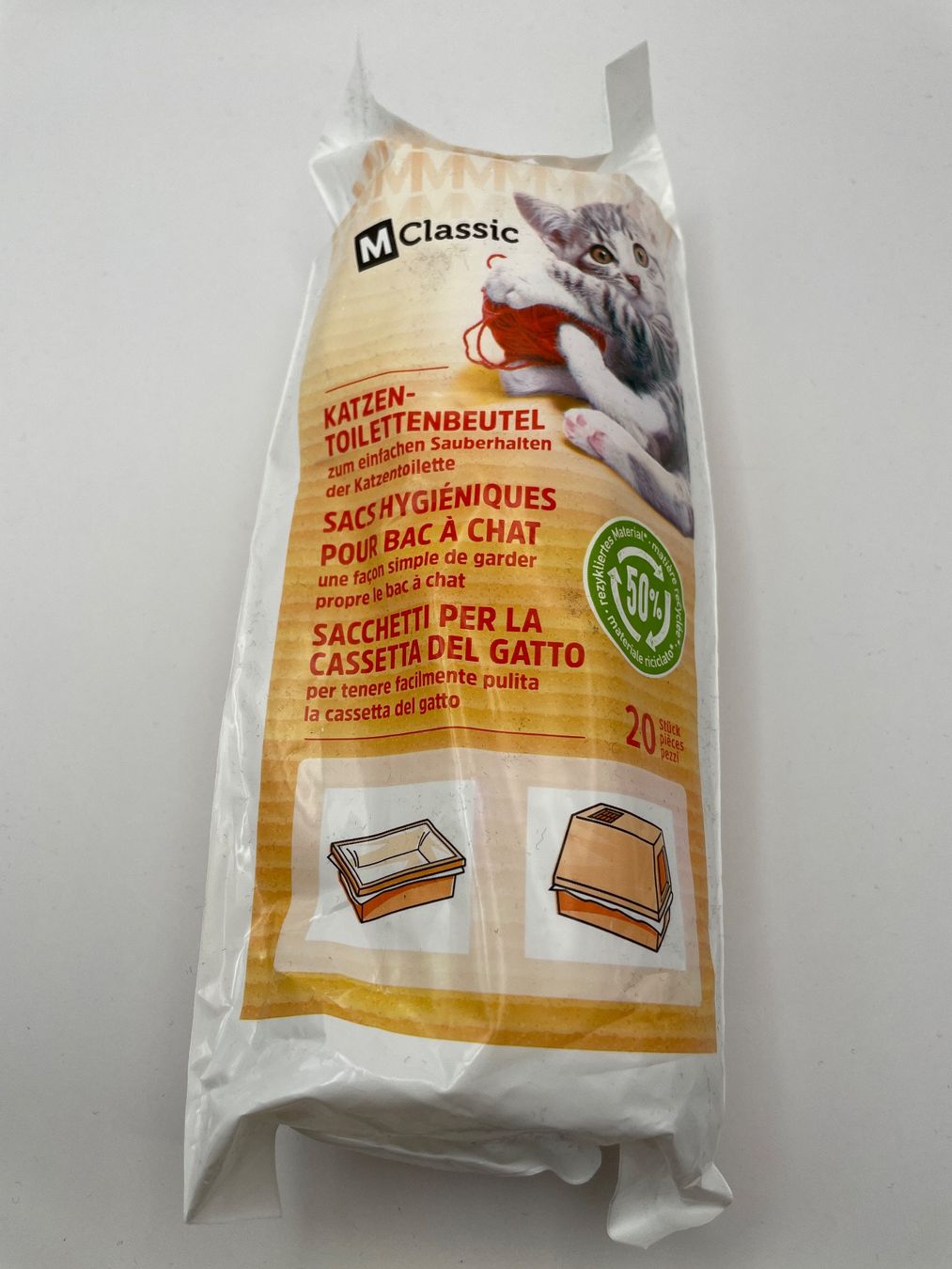 WC: Katzen-Toilettenbeutel M-Classic, 19 Stk. – Usato da Auenstein venduto da moin.