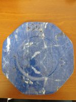 Christian Dior Teller blau marmoriert