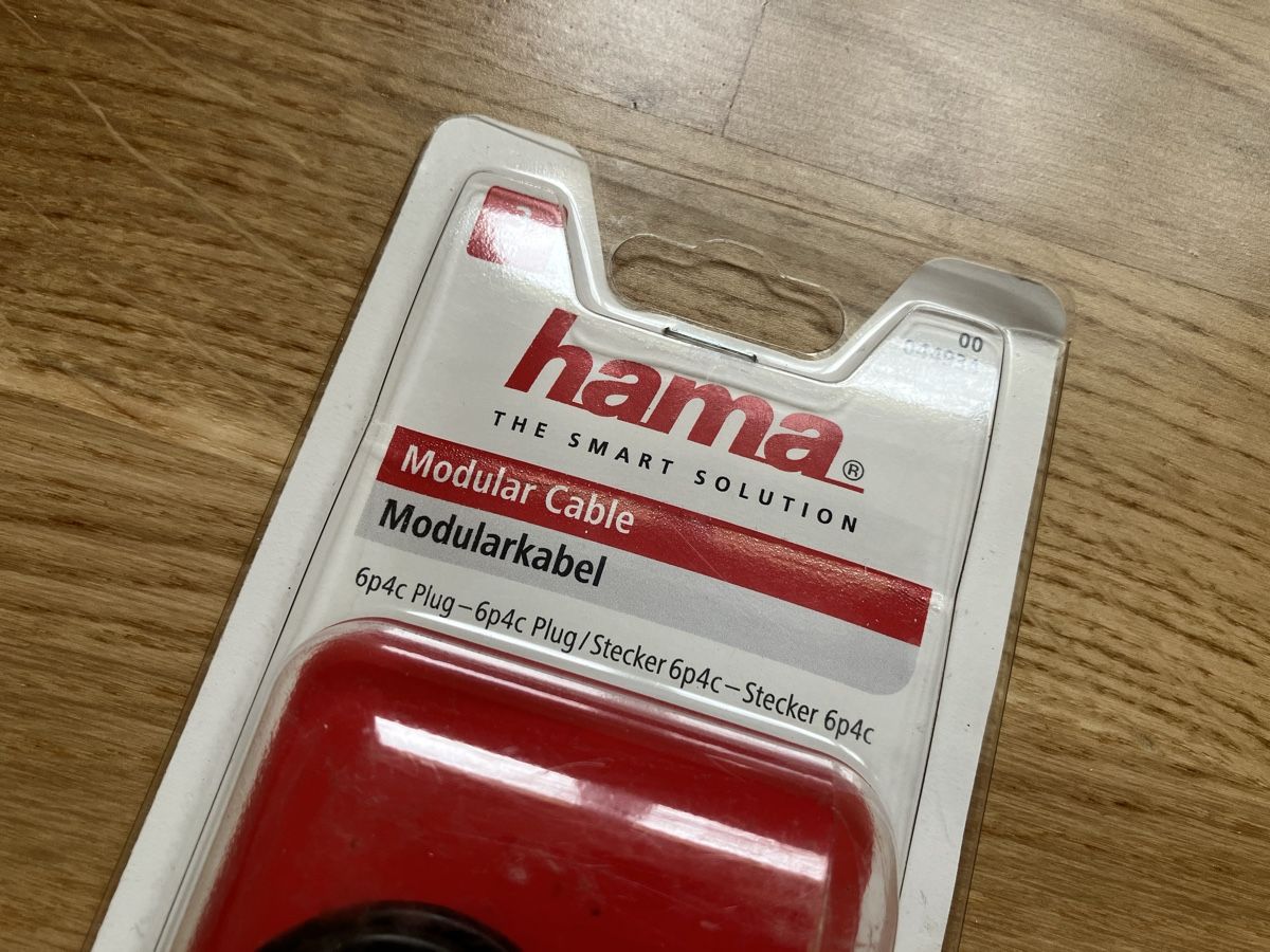 Hama Cavi: Modular Kabel 6p4c Hama - Neu & Originalverpackt – Nuovo (secondo la descrizione) da Urdorf venduto da Chrugitsch 6