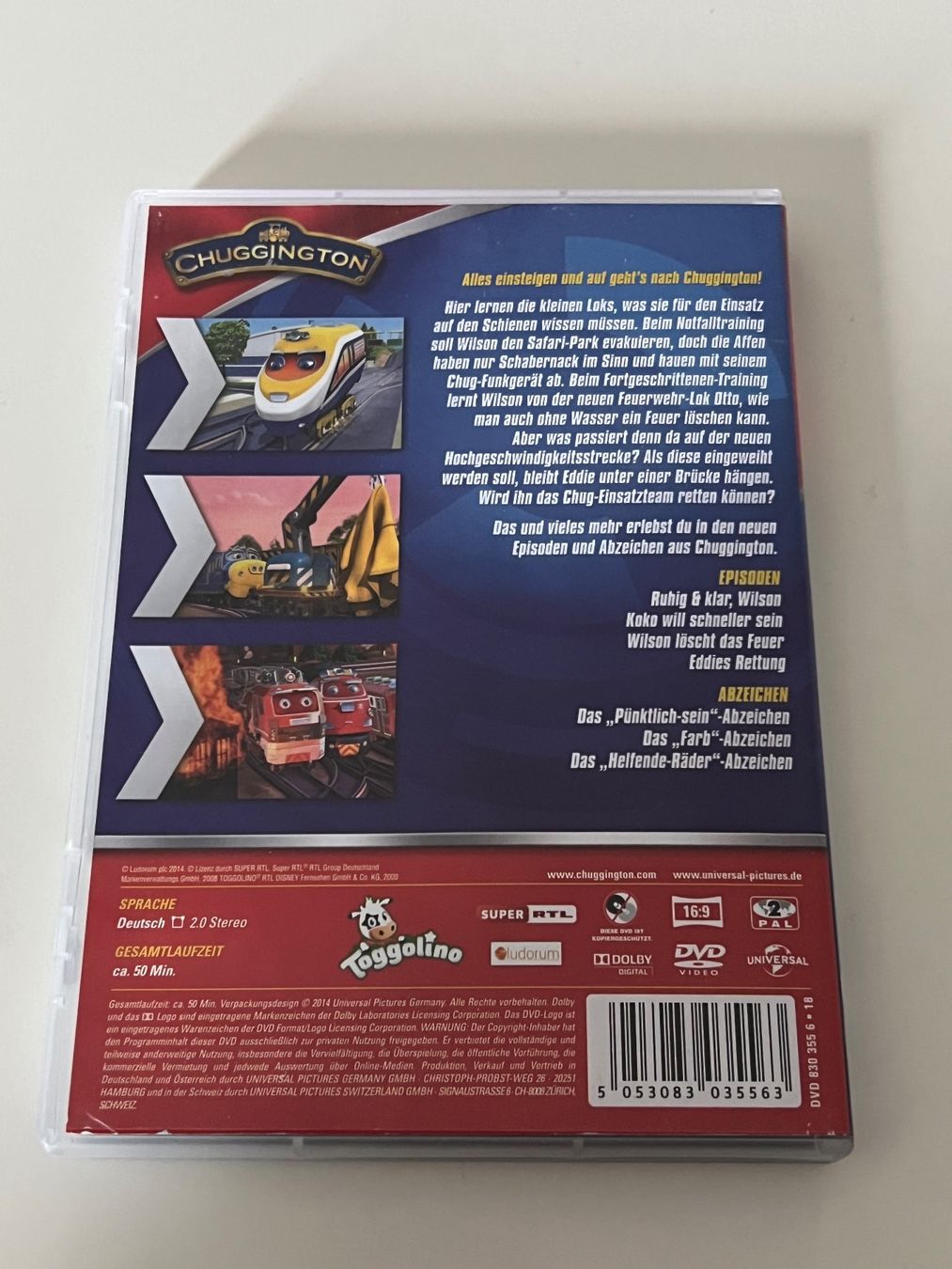 Tutti i DVDs: Chuggington - Bahntastische Abenteuer DVD – Usato da Altstätten SG venduto da sheamus 1