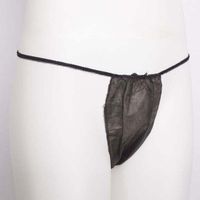 Damen Einweg-String/Tanga schwarz (43 Stk.)