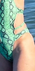 Costumi da bagno & Bikini: Tuta costume da bagno con strisce e di print pitone – Nuovo (secondo la descrizione) da Gordevio venduto da LanaZimm 1