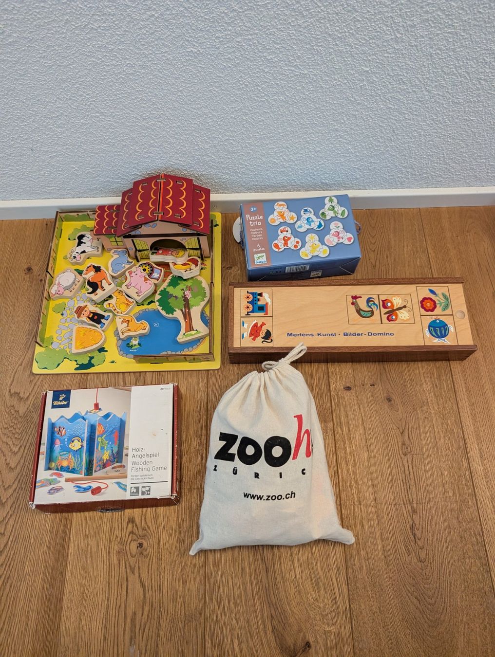 Spielzeuge: Spielsachenset Holz – Gebraucht aus Oberengstringen von Sgundel